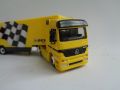 1:87 H0 SCHUCO MERCEDES ACTROS КАМИОН ТИР КОЛИЧКА МОДЕЛ, снимка 2