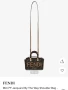 Fendi Дамска Чанта Фенди - Налични Различни Цветове Код E664, снимка 2