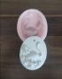 Овал фламинго силиконов молд форма фондан гипс декор , снимка 1 - Форми - 45561068