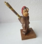 Дървена фигура, дърворезба, човек, дървен боздуган, снимка 9