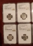 Пълна колекция грейд NGC на Цар Йоан Александър , снимка 4