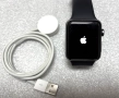 Смарт Часовник Apple Watch 3 series 42 mm Space Grey Aluminium Case with Black, снимка 1