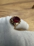 Руски златен пръстен с рубин  ⭐️583, снимка 2