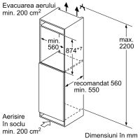 НОВ Фризер за вграждане Bosch GIV21AFE0, 97 л, LowFrost, 3 чекмеджета, Клас E, H 87 см, Сребрист, снимка 16 - Фризери - 45188791