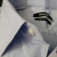 Мъжка риза дълъг ръкав Benetti, размер 42 - L/XL, снимка 2 - Ризи - 45854344
