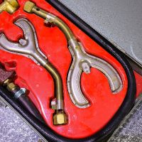 Газова горелка Virax с аксесуари пълен комплект, снимка 2 - Други инструменти - 45482158