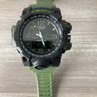 Мъжки часовник Casio G- Shock зелен реплика, снимка 2 - Мъжки - 45887323