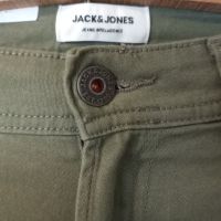Джинси летни Jack§Jones 32-34 зелени, снимка 3 - Панталони - 45266939