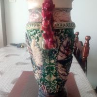 Предлагам уникална,красива и старинна ,китайска ваза.Подписана.Релефна.Ръчна изработка., снимка 7 - Вази - 45031755