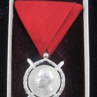 Орден за заслуга-Военно отличие-Цар Борис III-Сребро-Оригинал, снимка 4 - Колекции - 45684170