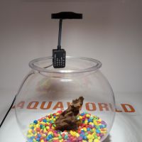 "Безплатна доставка " Нано аквариум 5 литра с LED лампа , снимка 2 - Оборудване за аквариуми - 45505303