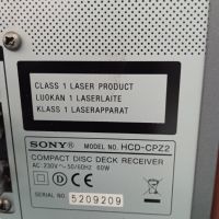 Стерео система Sony CMT-CPZ2 с 2 тонколони Sony SS-CCPZ3, снимка 12 - Аудиосистеми - 45350823