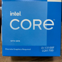 CPU процесор Intel i3 13100f lga 1700 12M Cache, up to 4.50 GHz, снимка 1 - Процесори - 44978734
