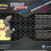 Pokémon TCG- Zenith of Kings - MORPEKO-V-UNION, първокласна колекция картички за игра, снимка 3 - Колекции - 45400883