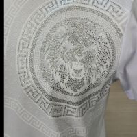 Мъжка тениска Versace, снимка 2 - Тениски - 45120758