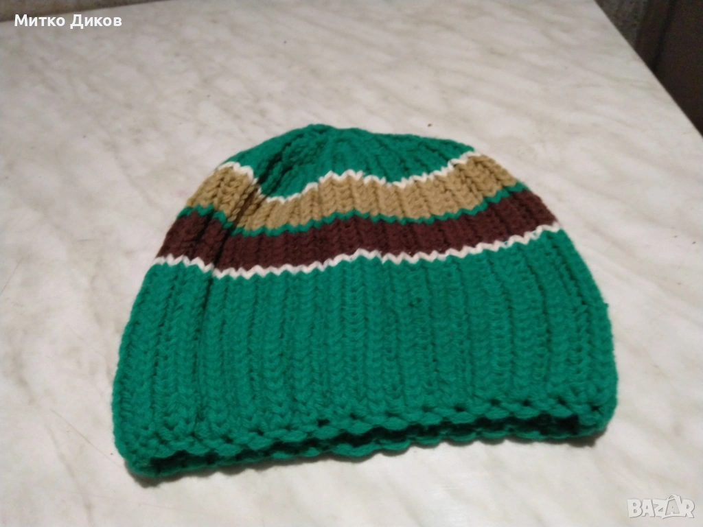 Зимна вълнена детска шапка нова, снимка 1