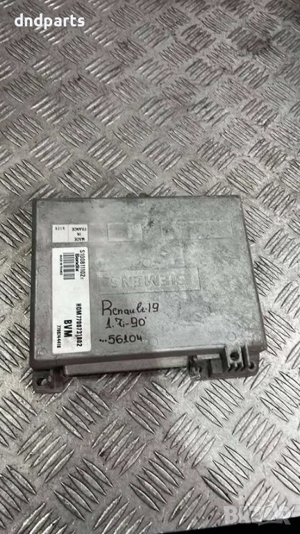 Компютър Renault 19 1.7i 1990г. S100811102 7700731802 , снимка 1