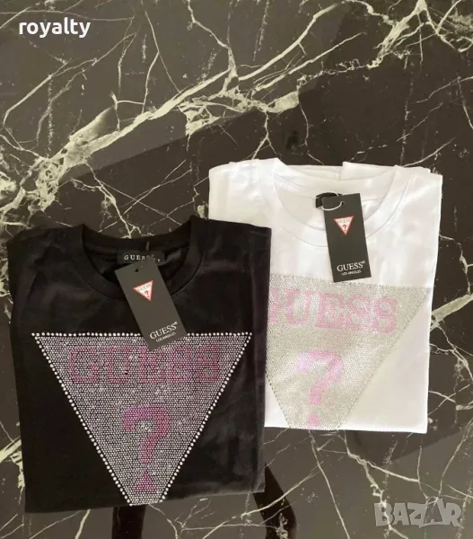 Памучни тениски Guess, снимка 1