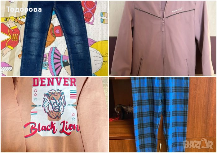 Детски дрехи яке / дънки / блуза / клин 146 см , снимка 1