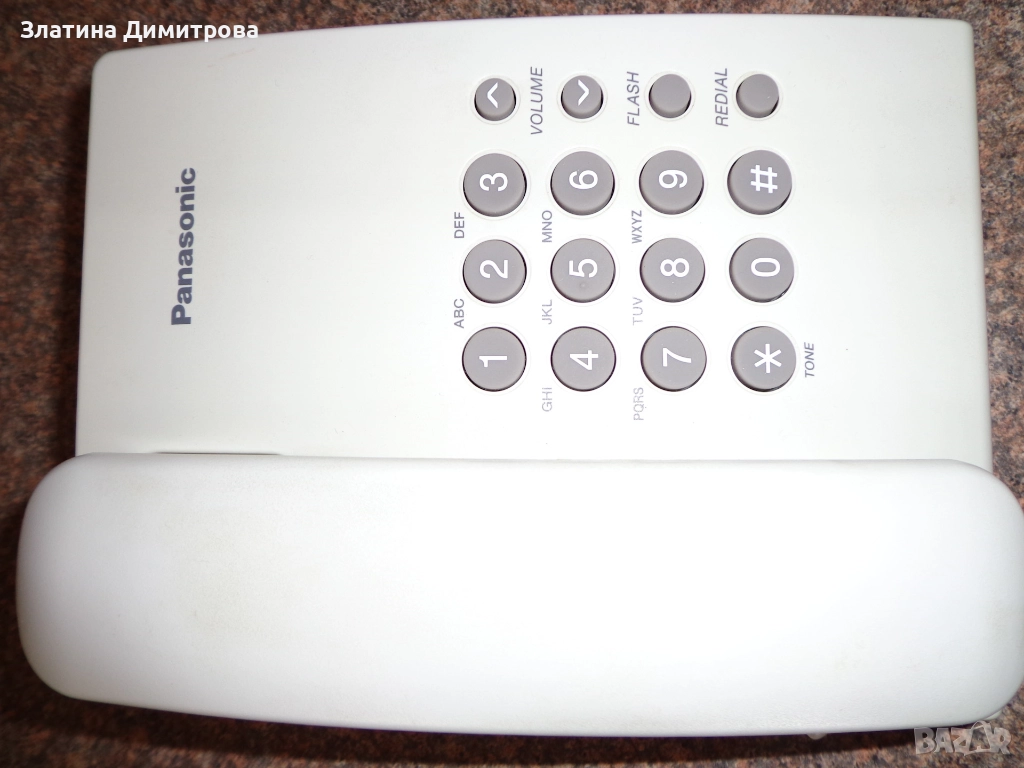 ТЕЛЕФОНЕН АПАРАТ PANASONIC KX-TS 500 FXW, снимка 1