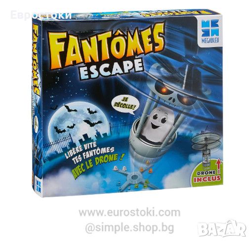 Настолна игра MEGABLEU Fantômes Escape, Бягство на призраци, снимка 1