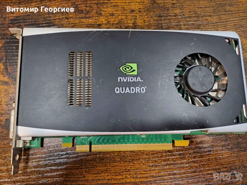 Видеокарта NVIDIA Quadro FX 1800, снимка 1