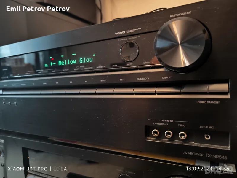 Промо⭐⭐⭐. Onkyo tx-nr 545 ресивър , 4К,, WI-FI, Internet,Bluetooth, Dolby Atmos,, снимка 1