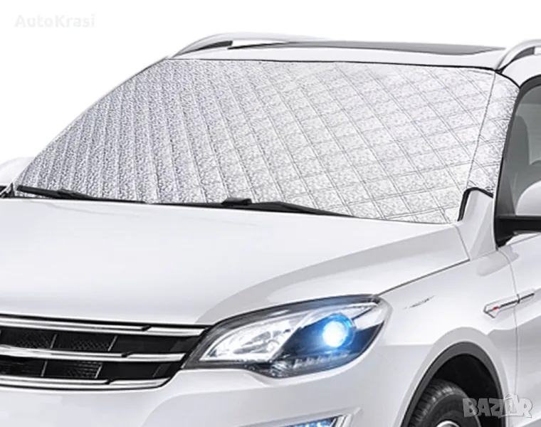 Термо сенник за предно стъкло 145*90см - 257565, снимка 1