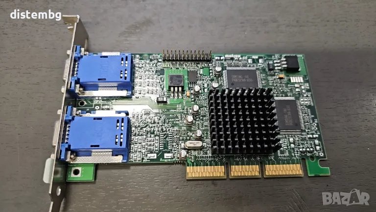 Видеокарта AGP Matrox G450 16MB, снимка 1