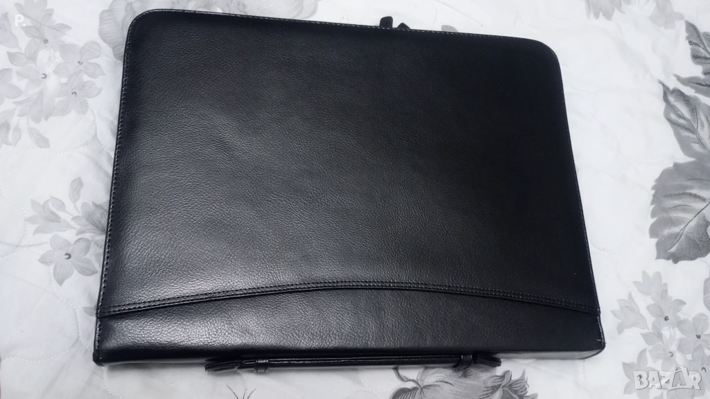 Кожена Папка/чанта за документи и/или лаптоп, нова, отлична!, снимка 1