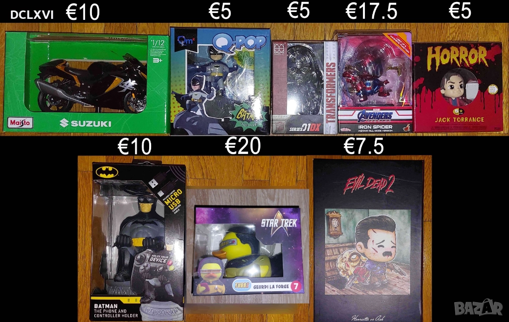 Фигурки - Batman, The Witcher, Spiderman, Evil Dead, снимка 1