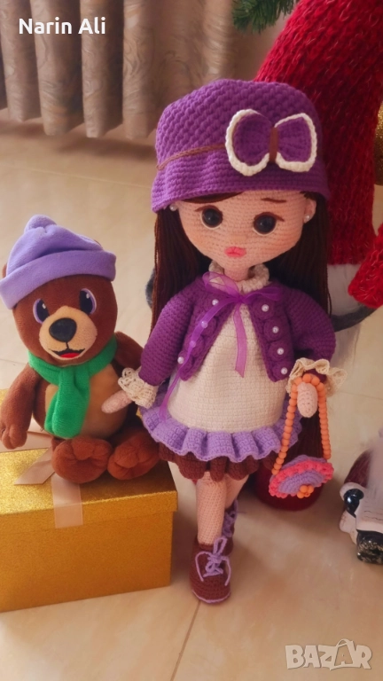 Плетена кукла, снимка 1
