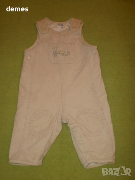 Бебешки гащеризан Н&М от кадифе, ръст 62, снимка 1