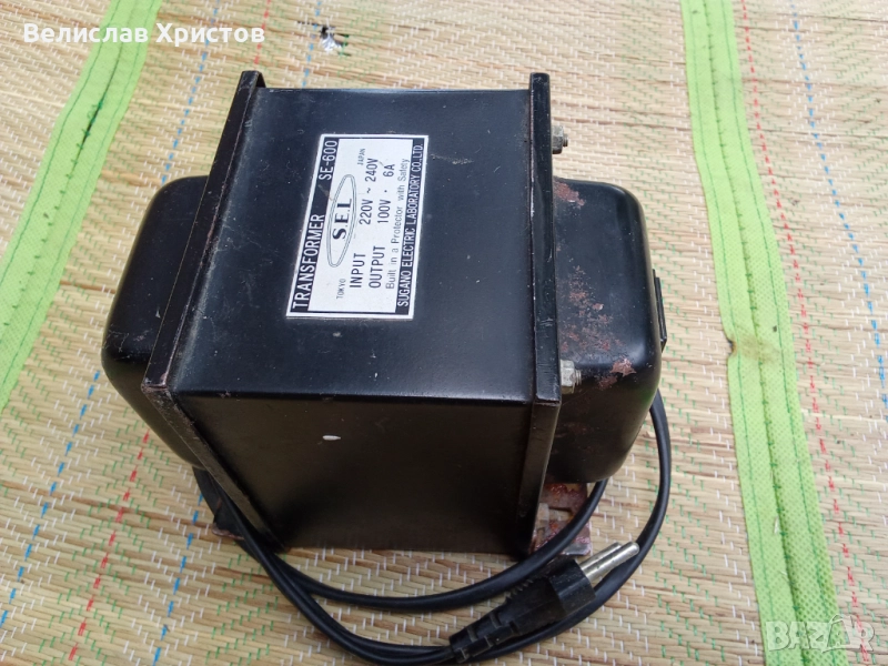 Лабораторен трансформатор SU-600 - Sugano Electric (Япония), снимка 1