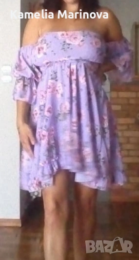 Ефирна дамска рокля , снимка 1