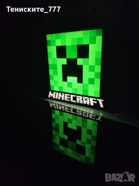 3д Maincraft лампа , снимка 1
