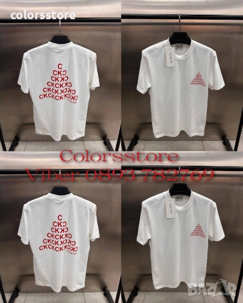 Мъжка бяла тениска Calvin Klein/IM25k, снимка 1
