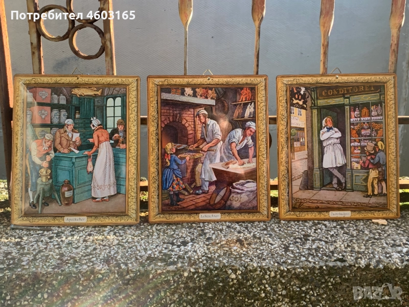 лот метални табели картини , снимка 1