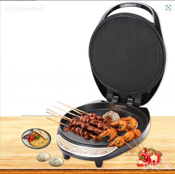 Мултифункционална компактна електрическа тостер машина 1100W, снимка 1