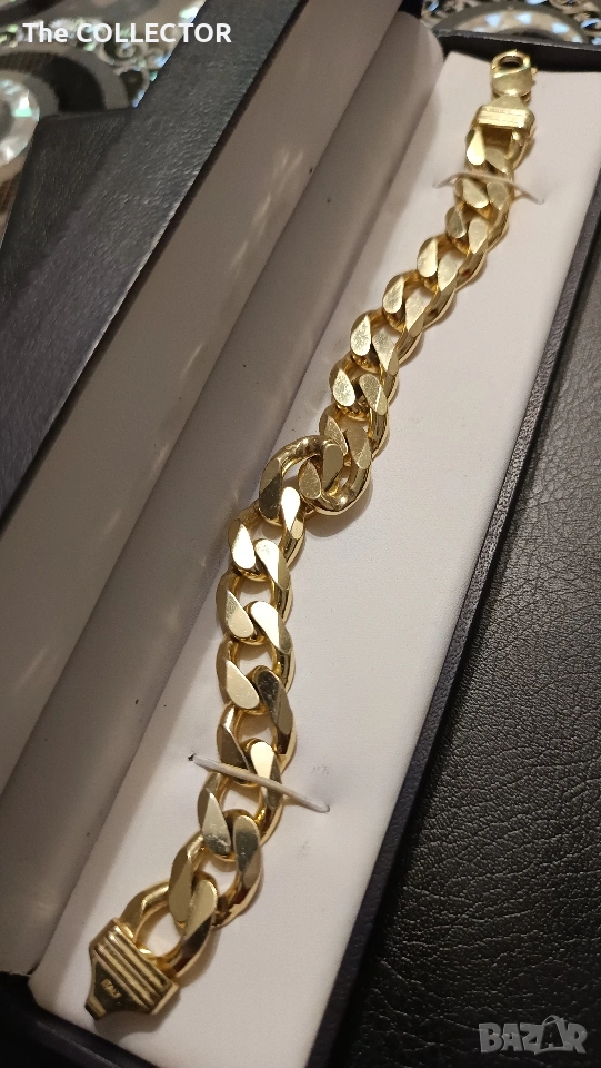 МЪЖКА СРЕБЪРНА ГРИВНА 925 (ITALY) 🔥, снимка 1