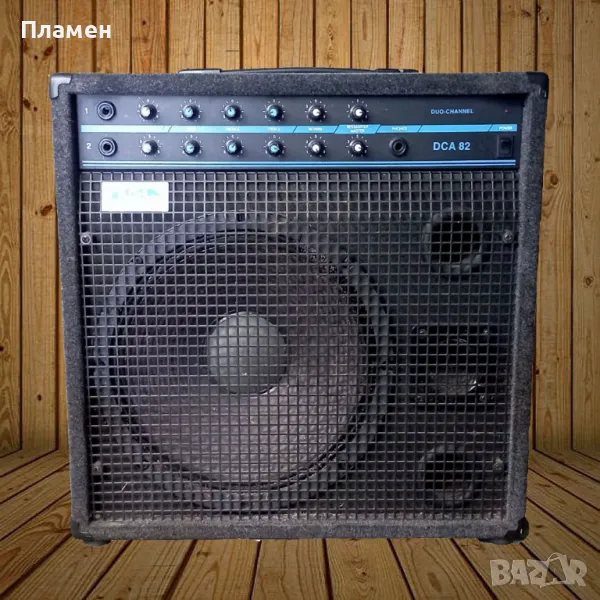 Немски професионален усилвател 80 вата, за китара, микрофон, клавиши комбо, КМЕ DCA 82 , снимка 1