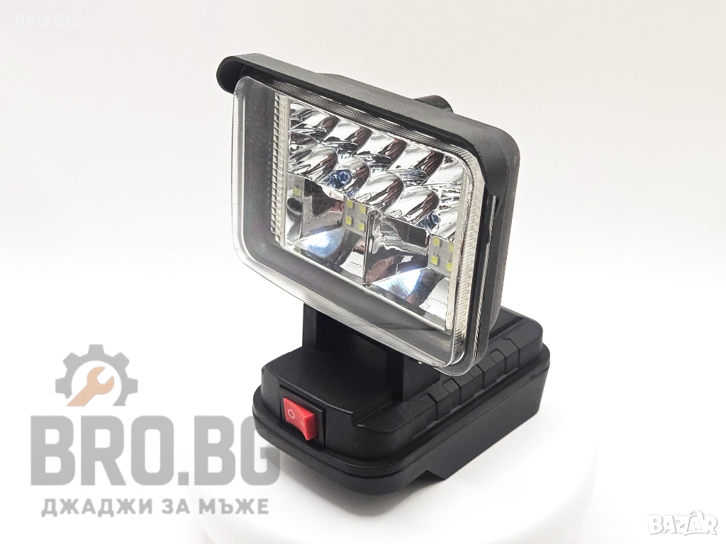 LED18 Работна лампа / Фенер Parkside Dewalt Makita Bosch Einhell Milwauk, снимка 1