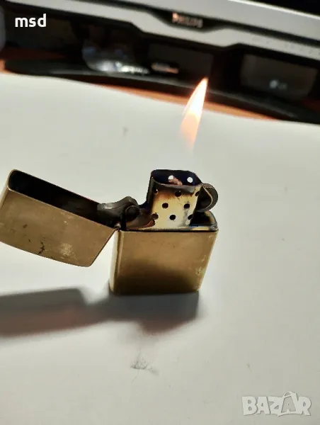 Zippo месингово Original  юбилейно , снимка 1