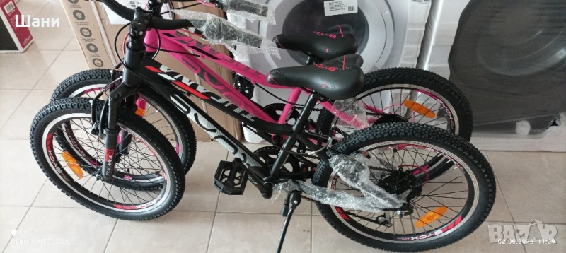 Детски велосипед 20цола Черно., снимка 1