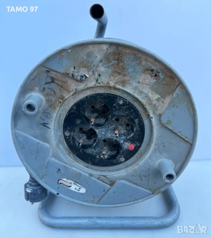 Brennenstuhl AK2625 - Качествен немски удъджител тип макара 25метра, снимка 1