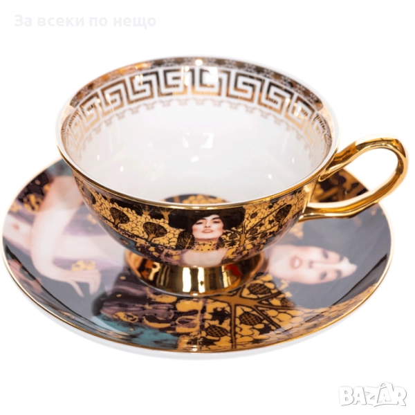 Комплект чаша с чинийка Код P1316, снимка 1