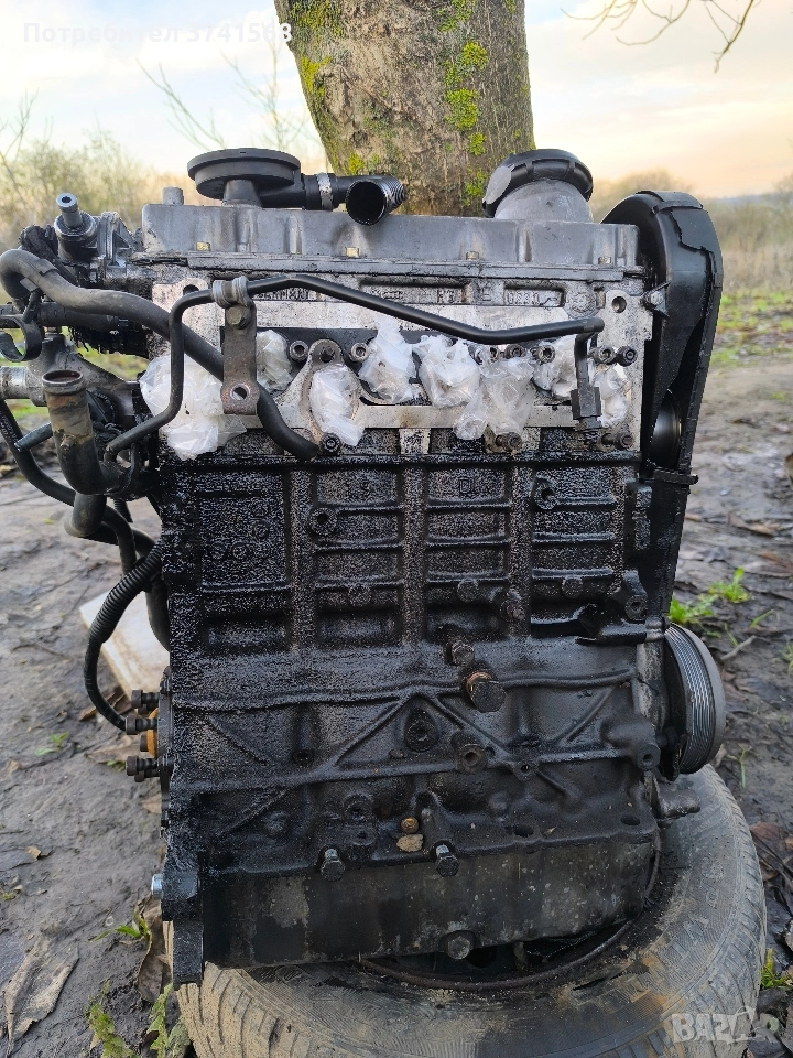 Двигател golf 4 1.9 дизел 90 коня, снимка 1