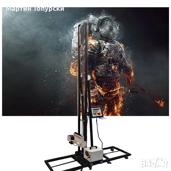 Wall Printer / Принтер за печат върху стени и подове, снимка 1