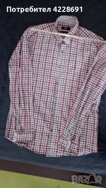 Памучни ризи BOSS, CMP, Columbia р-р 46 за туризъм и приключения, снимка 1