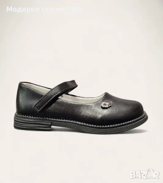Детски обувки в черно , снимка 1